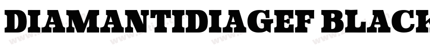 DiamantiDiagEF Black字体转换